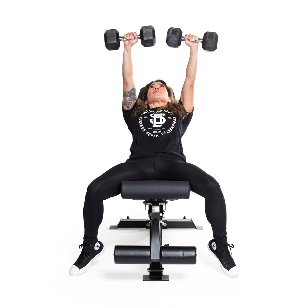 Ergo Rubber Hex Dumbbells - Image 4